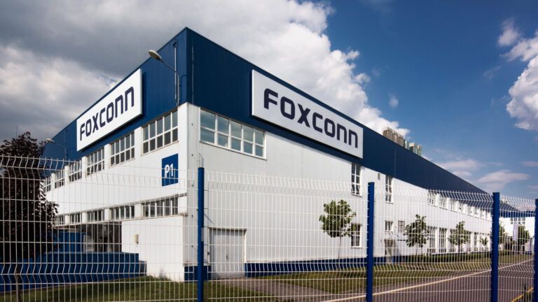 Foxconn production facility in India