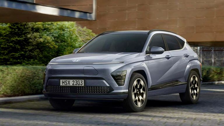 The new Hyundai Kona electric SUV