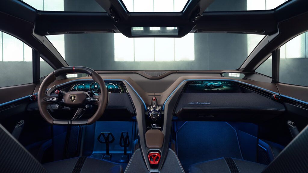 Lamborghini Lanzador Interiors
