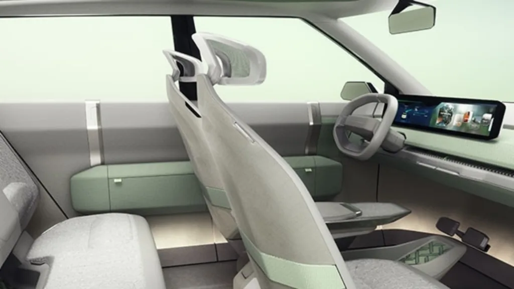 Kia EV2 interior design maybe inspired by the EV3 styling