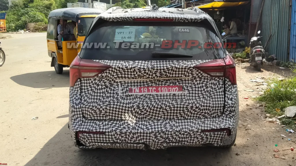 Mahindra XUV.e8 Electric SUV rear shot