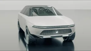 Apple electric car concept (Image: Vanarama)
