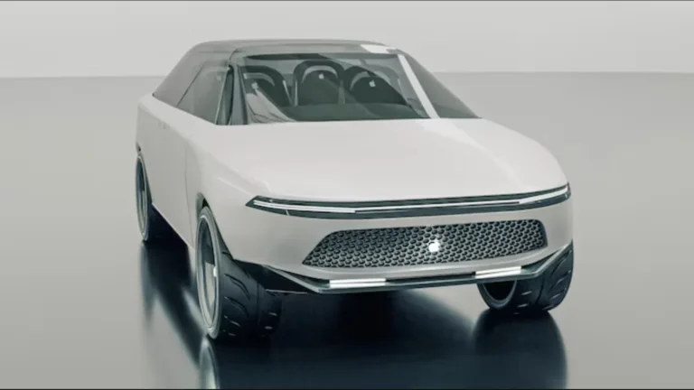 Apple electric car concept (Image: Vanarama)