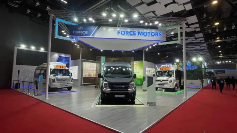 Force Motors exhibition at Bharat Mobility Expo 2024 (Image - Force Motors)