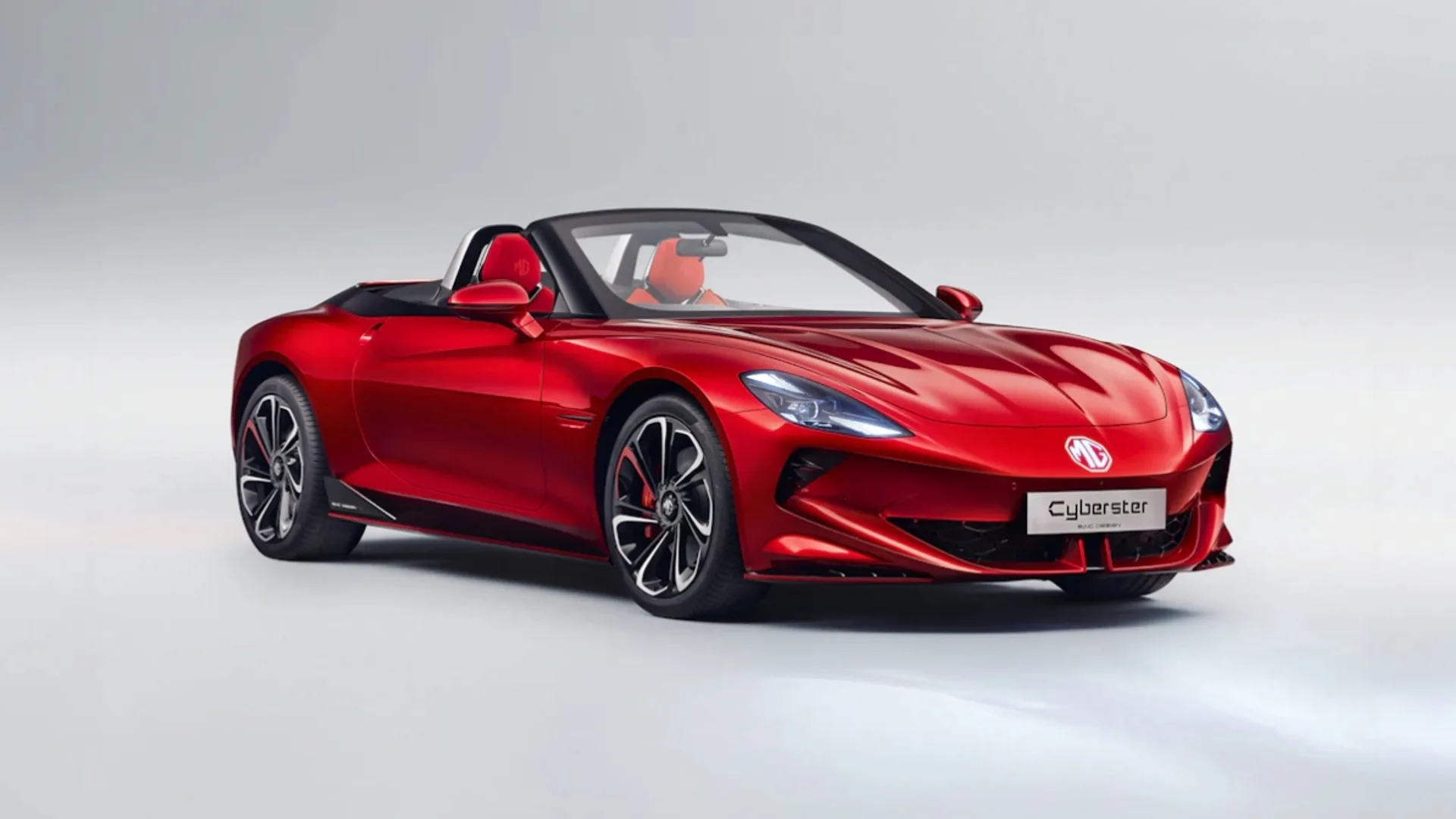 MG Motor Unveils Electric Sportscar Cyberster in India