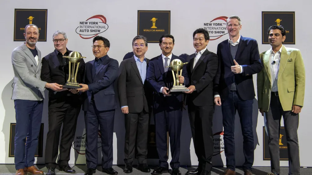 Hyundai Motor Group with triple victory at 2024 World Car Awards. (Source: Hyundai)