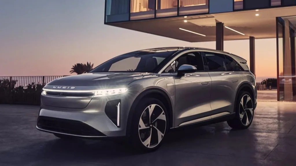 Lucid plans to launch its electric Gravity SUV by the end of 2024. (Source: Lucid Motors)