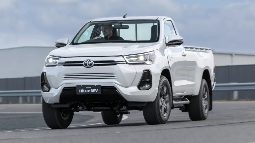 Toyota holds around 30 per cent of the pickup segment in Europe. (Source: Toyota)