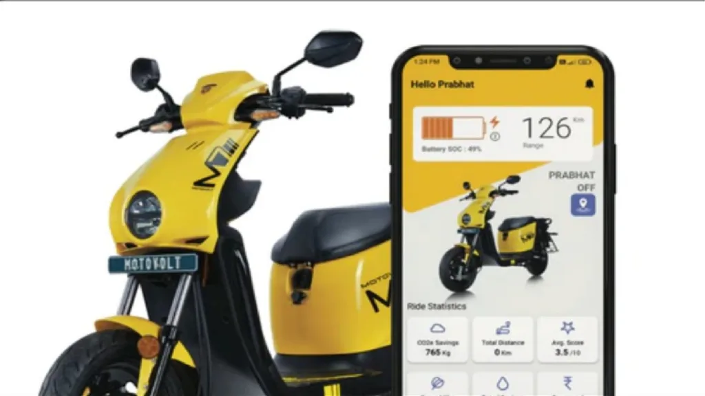 The Motovolt app offers numerous features to its riders (source: Motovolt)