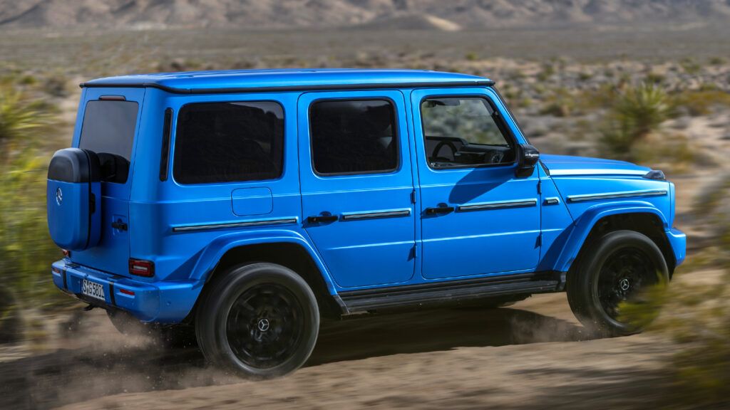 The G580 will rival the Rivian R1S and Hummer EV (Source: Mercedes-Benz)