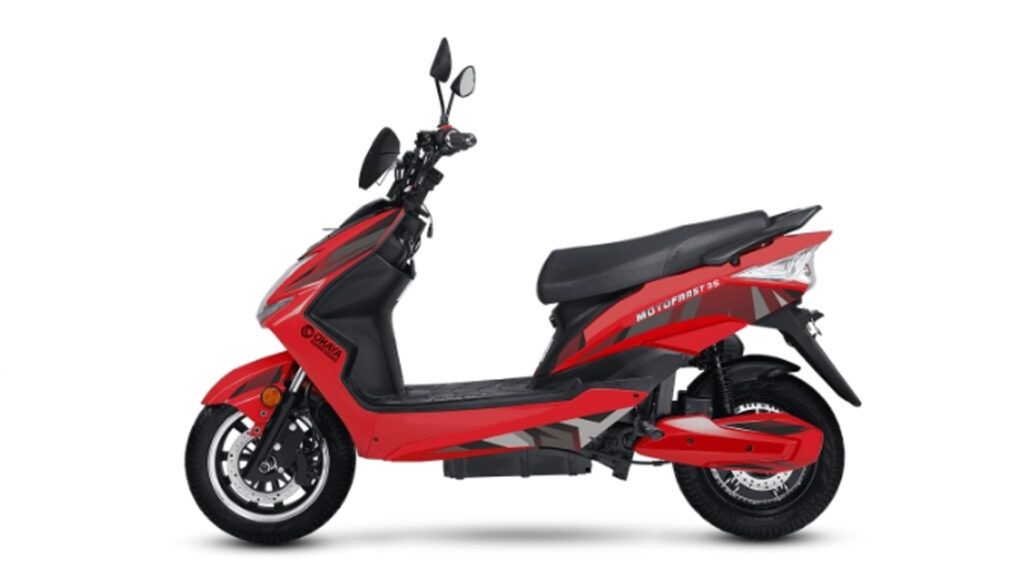 The Motofaast has a 2300W motor and top speed of up to 70kmhr (Source: Okaya EV)