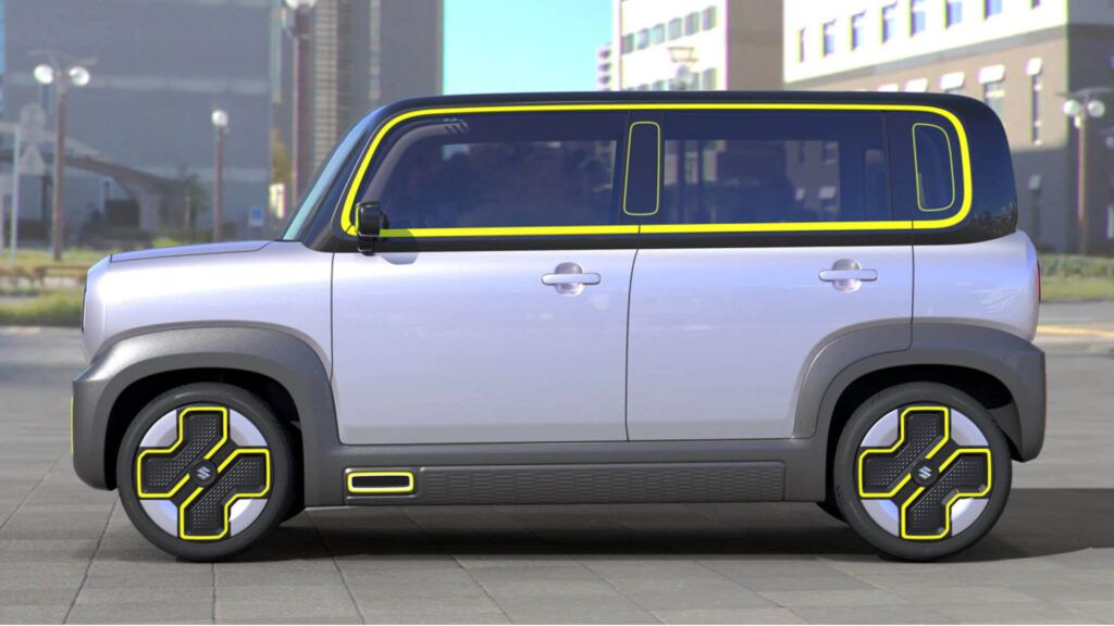 Maruti Suzuki eWX draws inspiration from the Wagon R (Source: Suzuki)