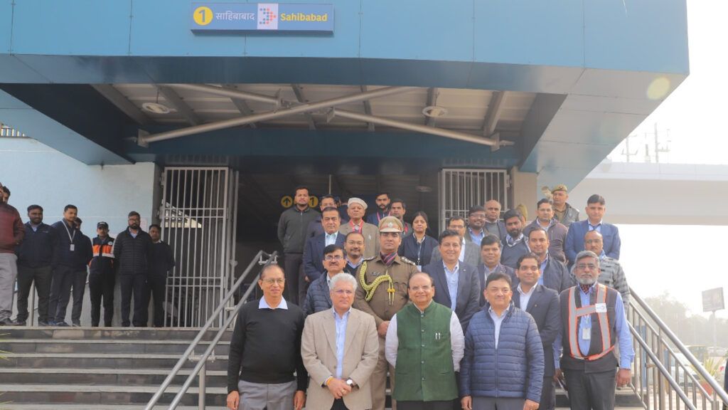 NCRTC First EV Charging Facility Operational at Sahibabad RRTS Station 
(Source: NCRTC)