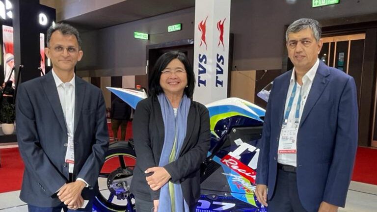 TVS Motor at Bharat Mobility Expo 2024 (Source: TVS Motor)