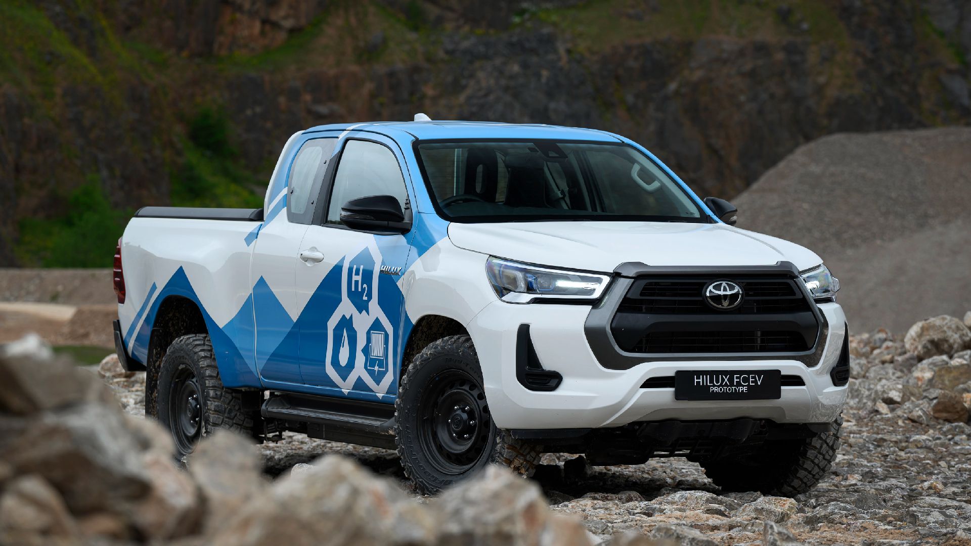 Toyota's hydrogen-powered Hilux project reaches demonstration stage (Source: Toyota)