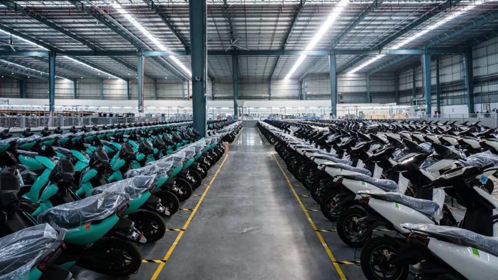 Ather's second plant has a total capacity of 3 lakh two-wheelers annually
