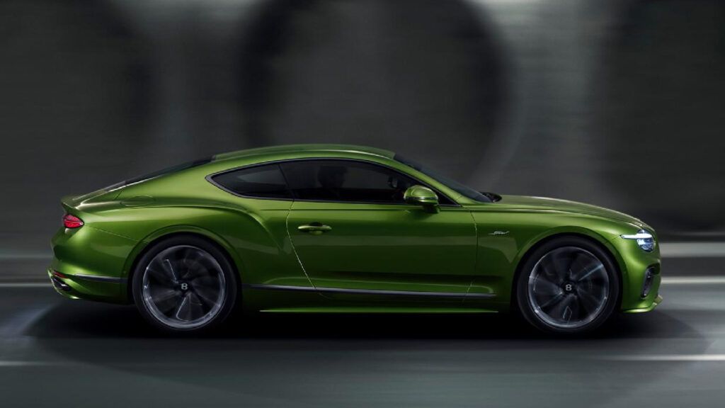 Continental GT Speed has a 25.9 kWh battery behind the rear axle, 