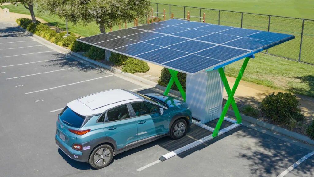 park your EV in a shaded area or a garage whenever possible. (Source: StatiqEV)