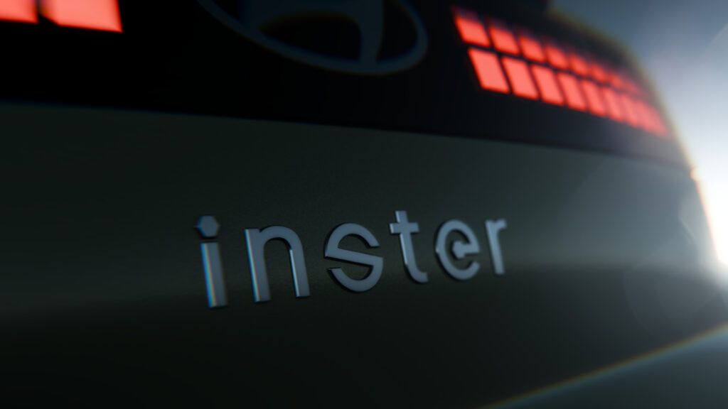 The Inster will make its debut at the Busan International Motor Show 2024 in Korea (Source: Hyundai)