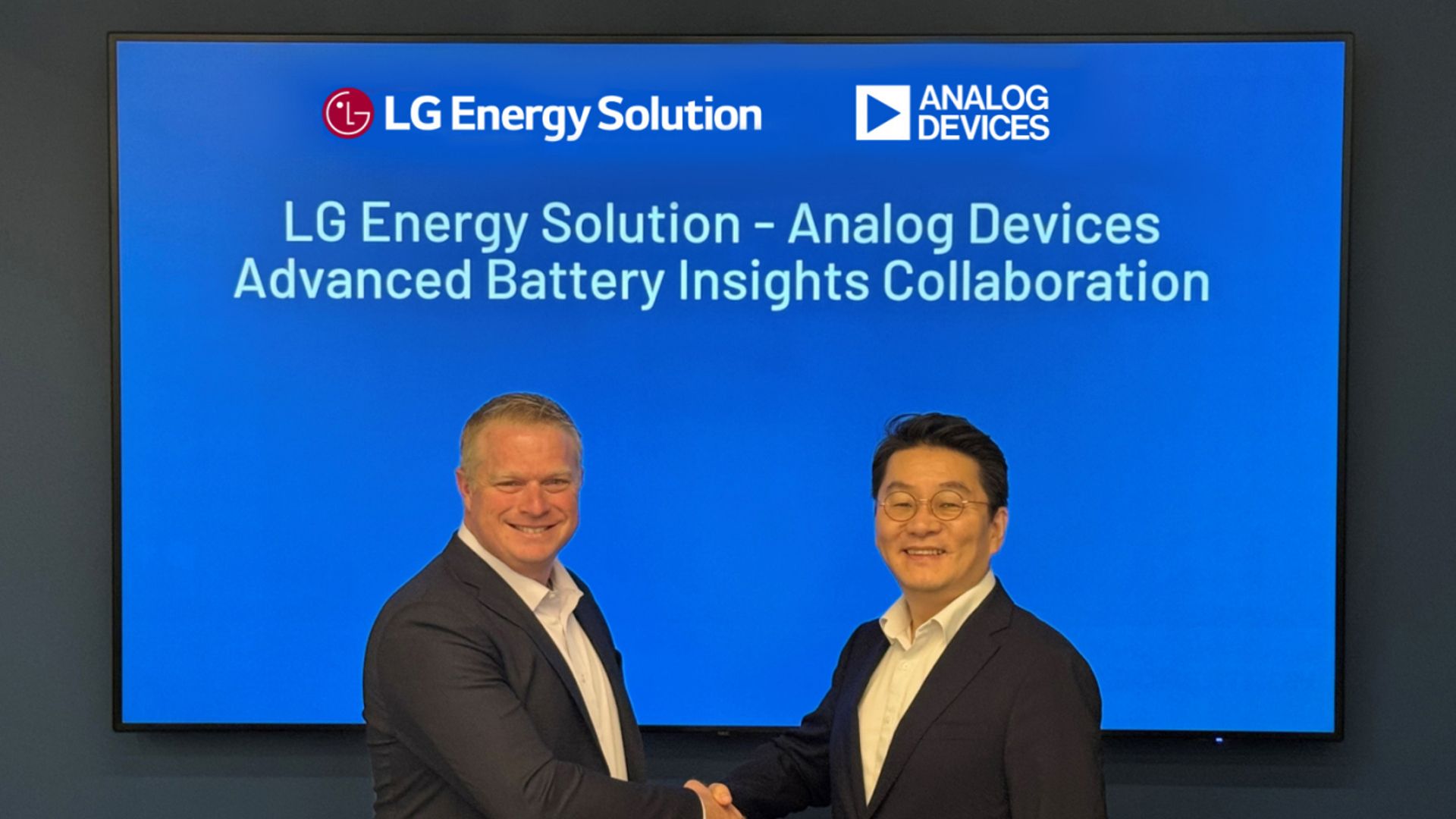 LG Energy Solution, Analog Devices sign MoU for battery management (Source: LG Energy Solution)