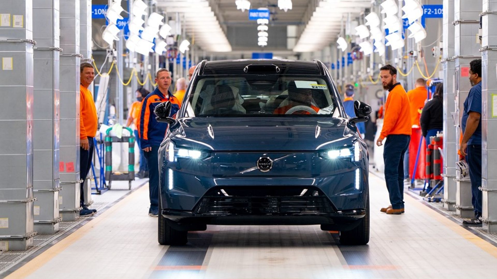 Volvo starts production of all-electric EX90 in South Carolina Plant (Source: Volvo Cars)