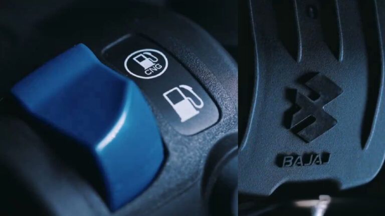 Bajaj switch for changing CNG to petrol (Source: Bajaj)