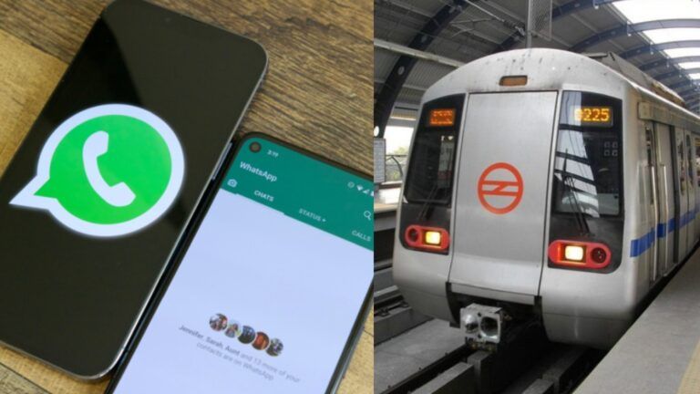 Recharge your Delhi Metro card through whatsapp