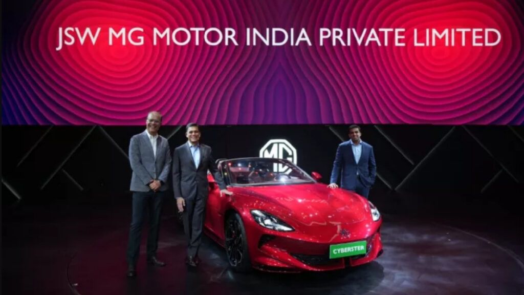 MG brand in India is currently under the management of JSW MG Motor India.