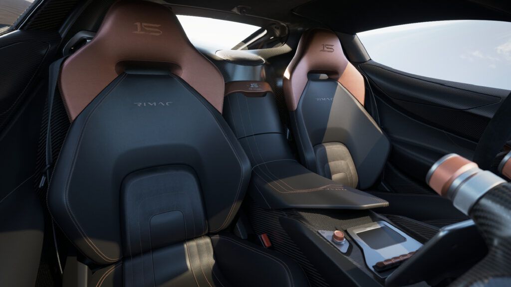 all variants will bear the number 15 imprinted on the headrests.