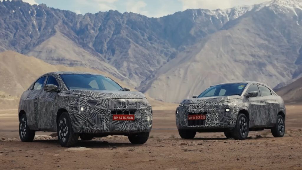 Tata Curvv testing in the hilly areas of Leh (Source: Tata.ev)